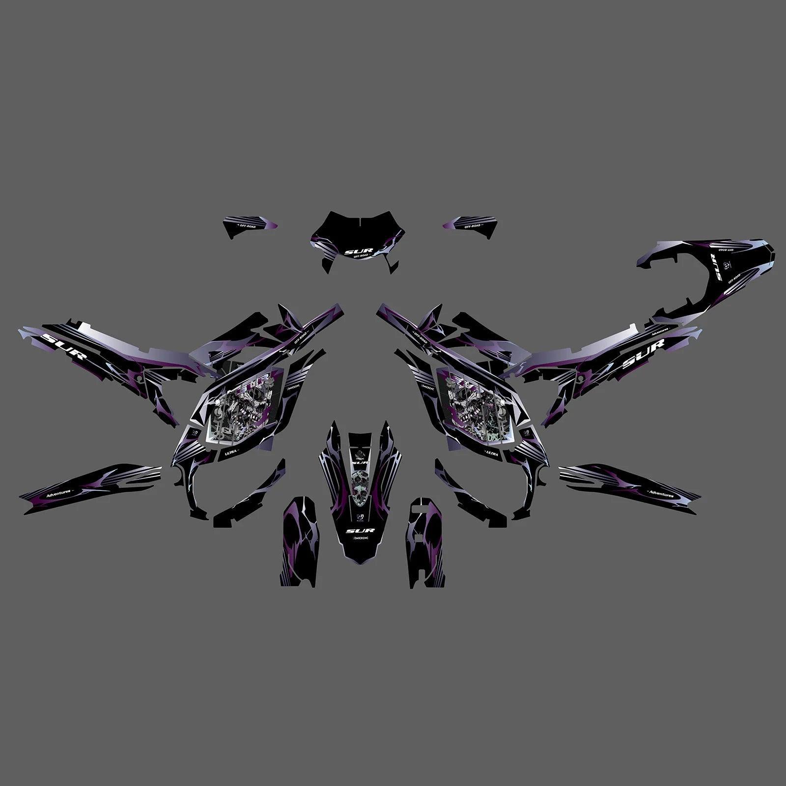 For Sur-Ron Surron Ultra Bee Motorcycle Fairing Team Graphics - VirtuousWares.Store