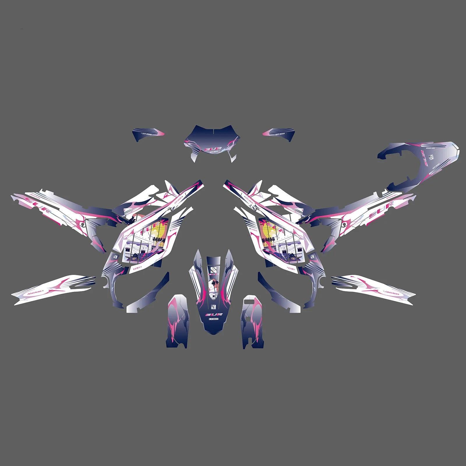For Sur-Ron Surron Ultra Bee Motorcycle Fairing Team Graphics - VirtuousWares.Store