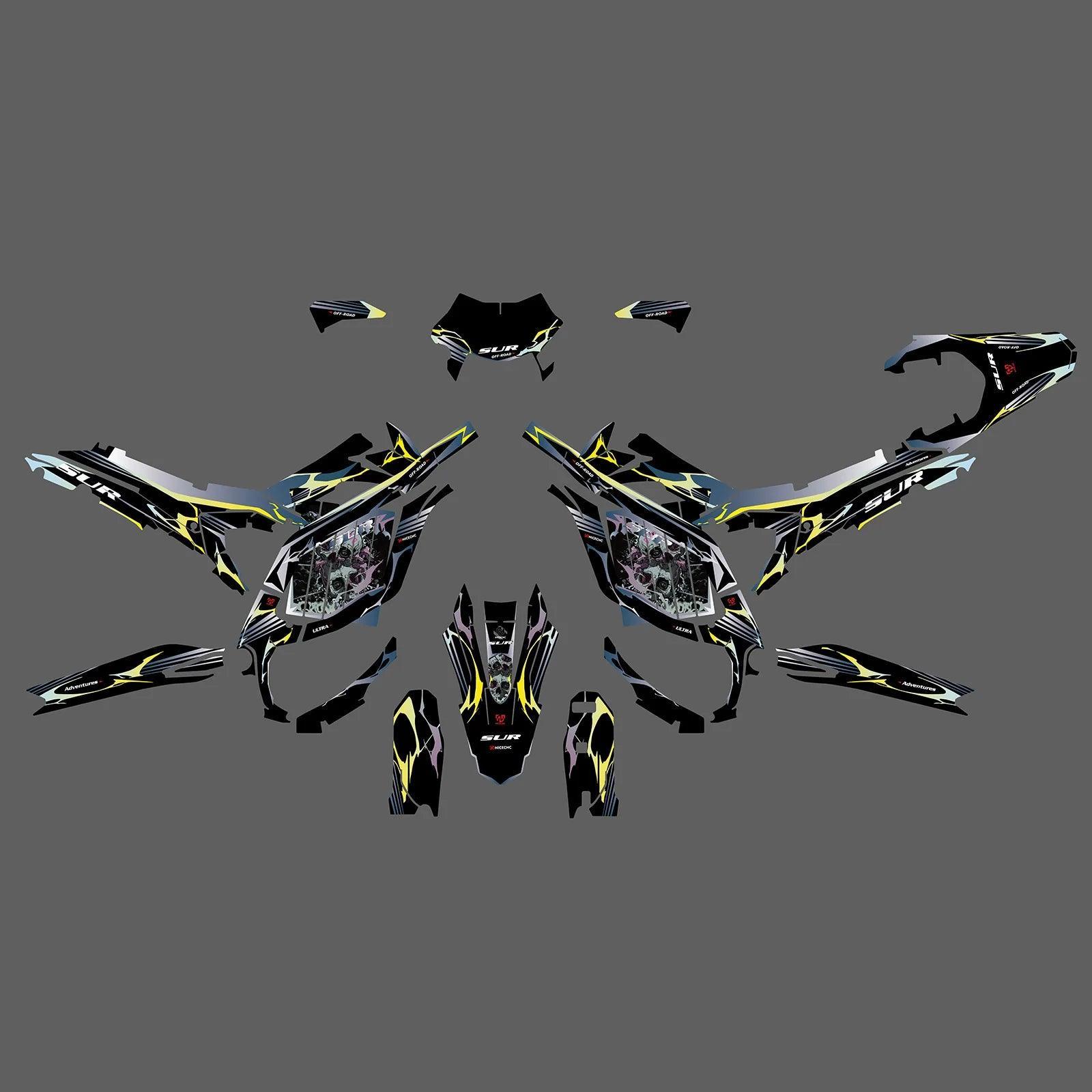 For Sur-Ron Surron Ultra Bee Motorcycle Fairing Team Graphics - VirtuousWares.Store