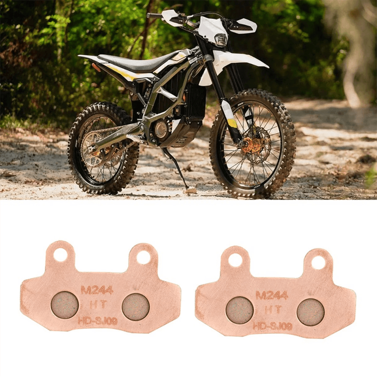 For Sur Ron Ultra Bee Surron UltraBee Motorcycle Brake Pad, Front Rear - VirtuousWares.Store