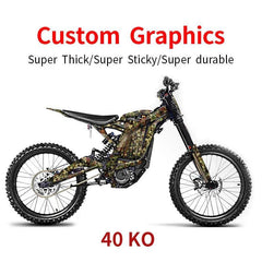 For SURRON Custom Stickers Light Bee X Electric Off-road Bike Dirtbike - VirtuousWares.Store