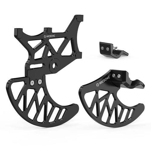 For Surron Front Rear Brake Disc Guard Front Fork Leg Guards For - VirtuousWares.Store