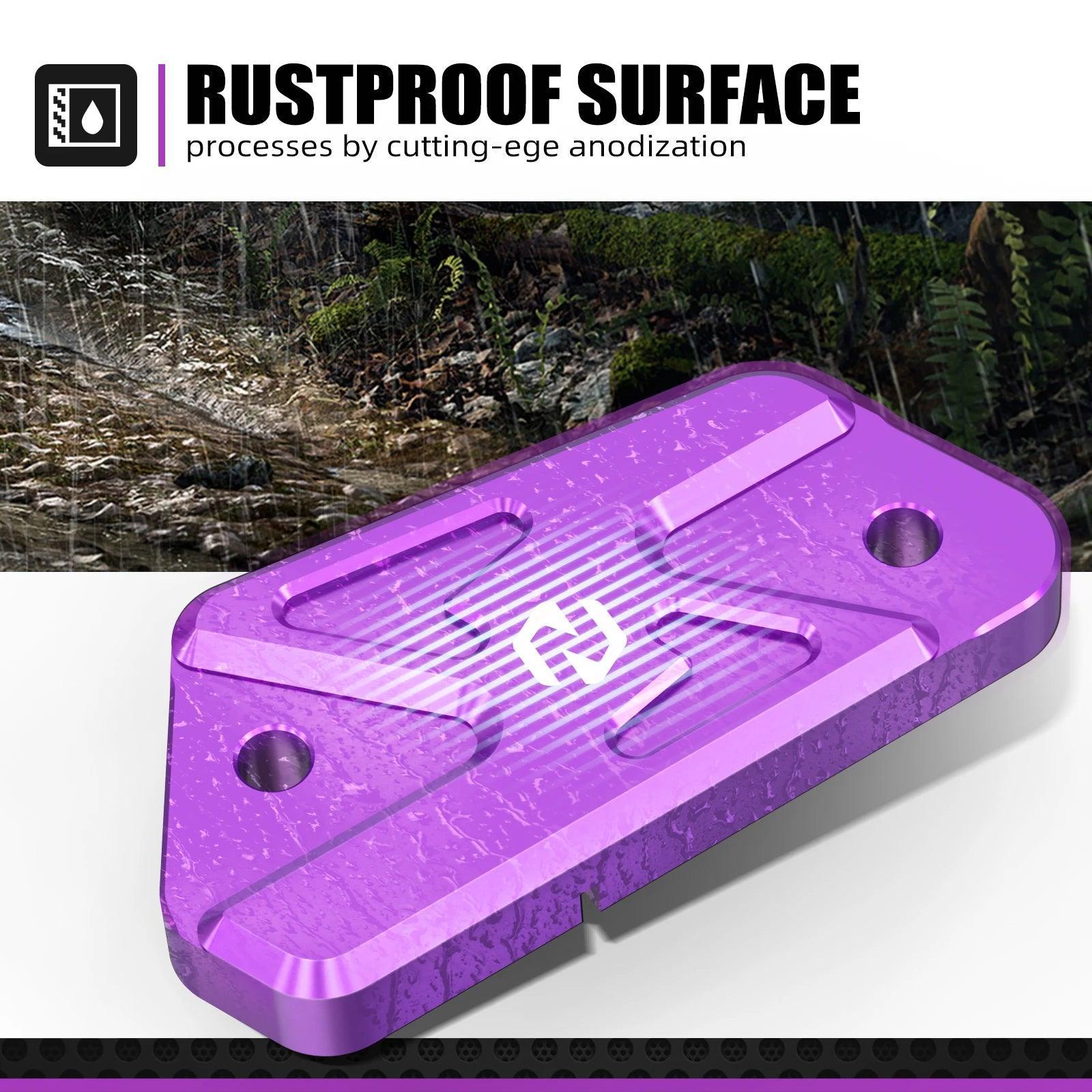 For Surron light bee X Aluminum Front Rear Brake Reservoir Cover Cap - VirtuousWares.Store