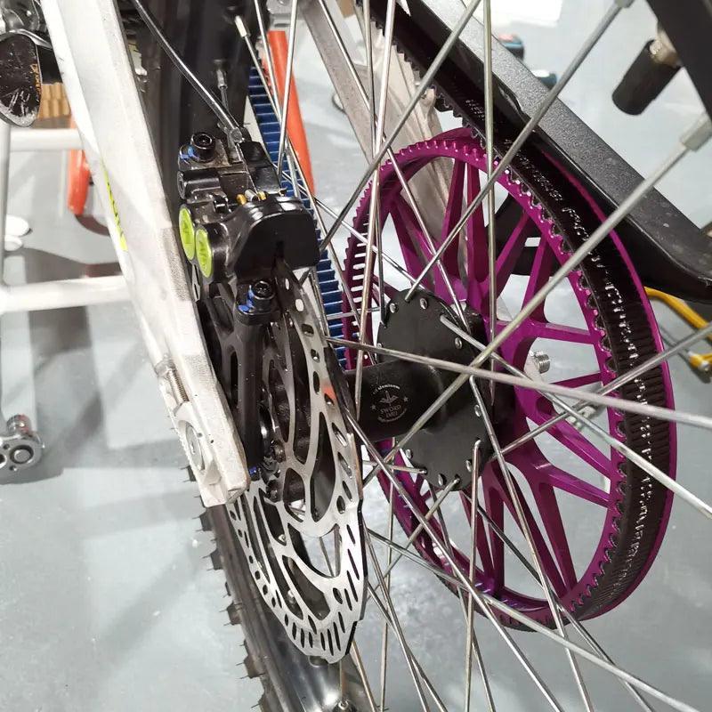 For SURRON Light Bee X S Secondary Drive Rear Flat Fork Modified Belt - VirtuousWares.Store