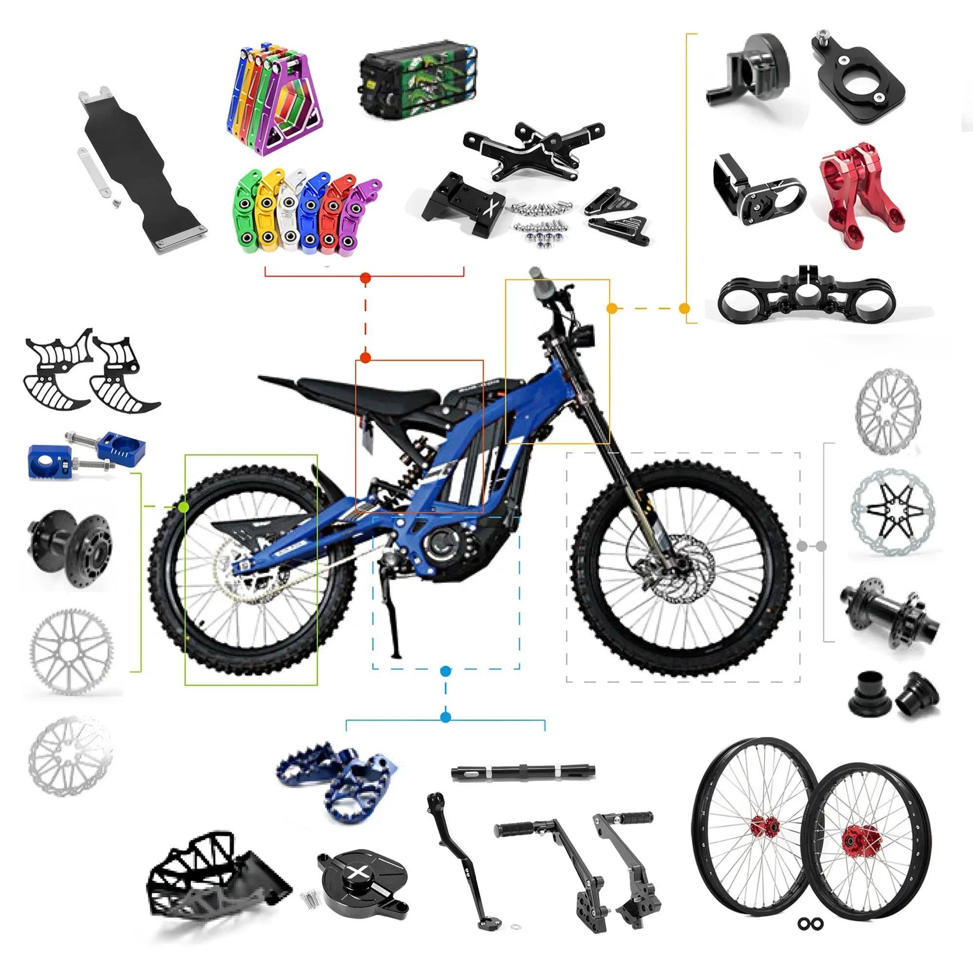 For SURRON Light Bee X Segway X160 X260 Shock Bracket Off-Road - VirtuousWares.Store