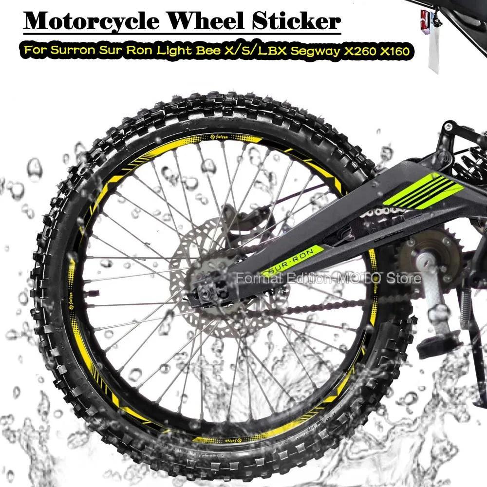 For Surron Light Bee X/S/LBX Segway X260 X160 Motorcycle Wheel Sticker - VirtuousWares.Store