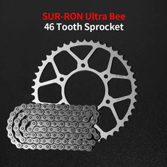 For SURRON Ultra Bee 46 Tooth 46T Sprocket 96 Chain Set Kit Off-road - VirtuousWares.Store