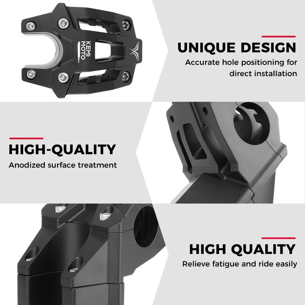 For Surron X Direct Mount Riser Stem Electric Dirt Bike Off-Road - VirtuousWares.Store