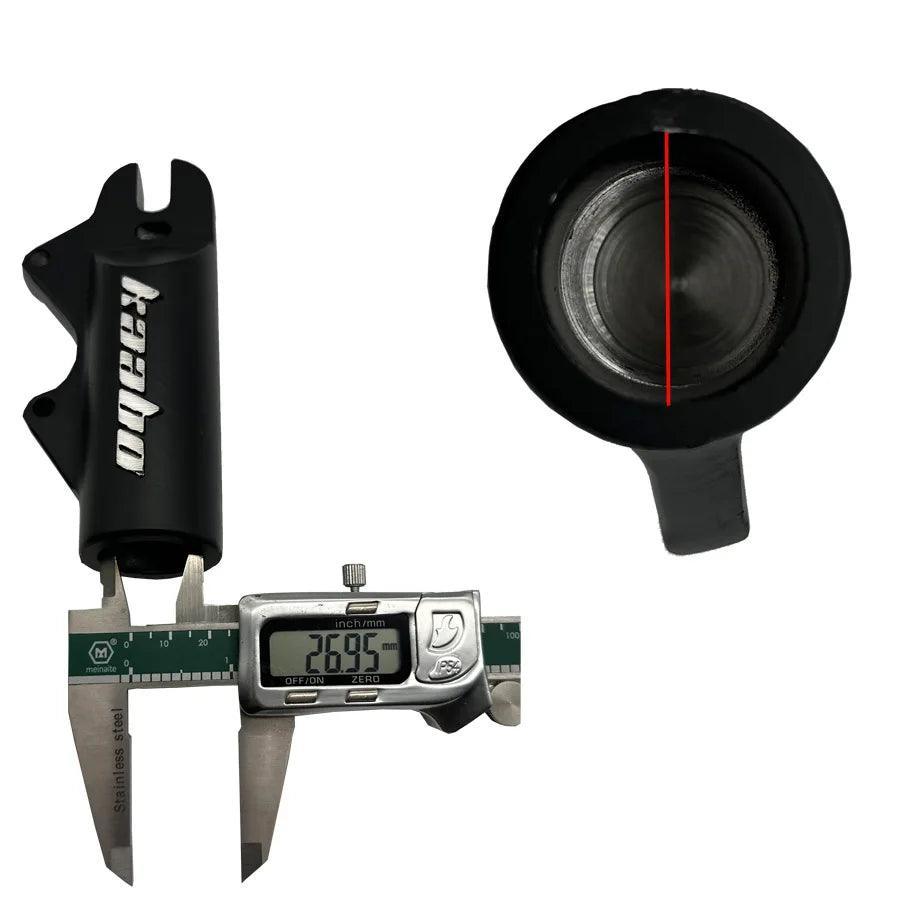 Front Forged Fork Hydraulic Suspension Tube Support for Kaabo Wolf - VirtuousWares.Store