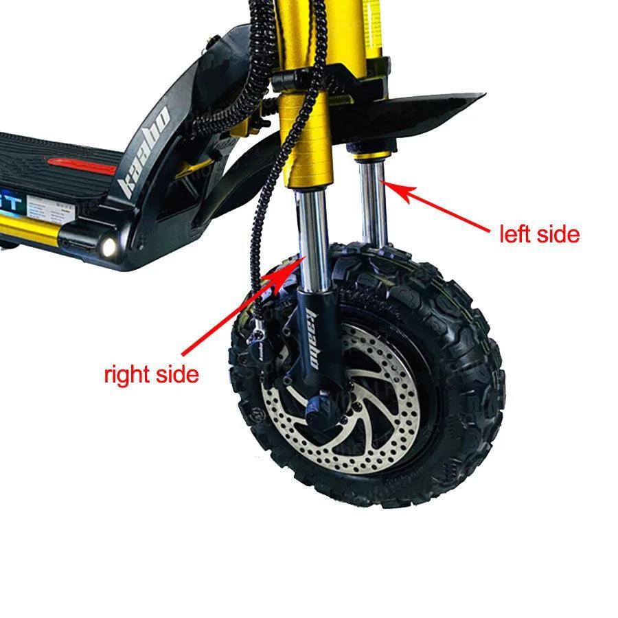 Front Forged Fork Hydraulic Suspension Tube Support for Kaabo Wolf - VirtuousWares.Store
