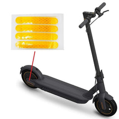Front Rear Wheel Cover Protective Shell Reflective Sticker for Ninebot - VirtuousWares.Store