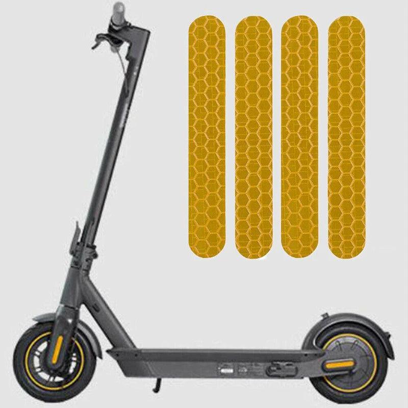 Front Rear Wheel Cover Protective Shell Reflective Sticker for Ninebot - VirtuousWares.Store