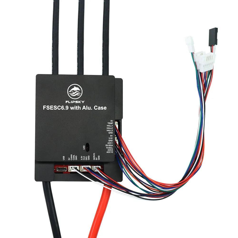 FSESC6.9 100A base on VESC6.6 W/ Aluminum Case For Electric Skateboard - VirtuousWares.Store