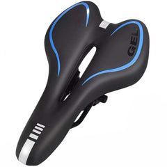 Gel Bicycle Saddle MTB Mountain Road Bike Seat Comfortable Soft Cycling Cushion Exercise Bike Saddle for Men and Women - VirtuousWares.Store
