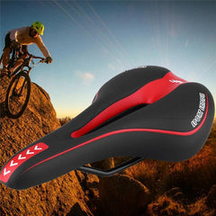 Gel Extra Soft Bicycle MTB Saddle Cushion Bicycle Hollow Saddle Cycling Road Mountain Bike Seat Bicycle Accessories - VirtuousWares.Store
