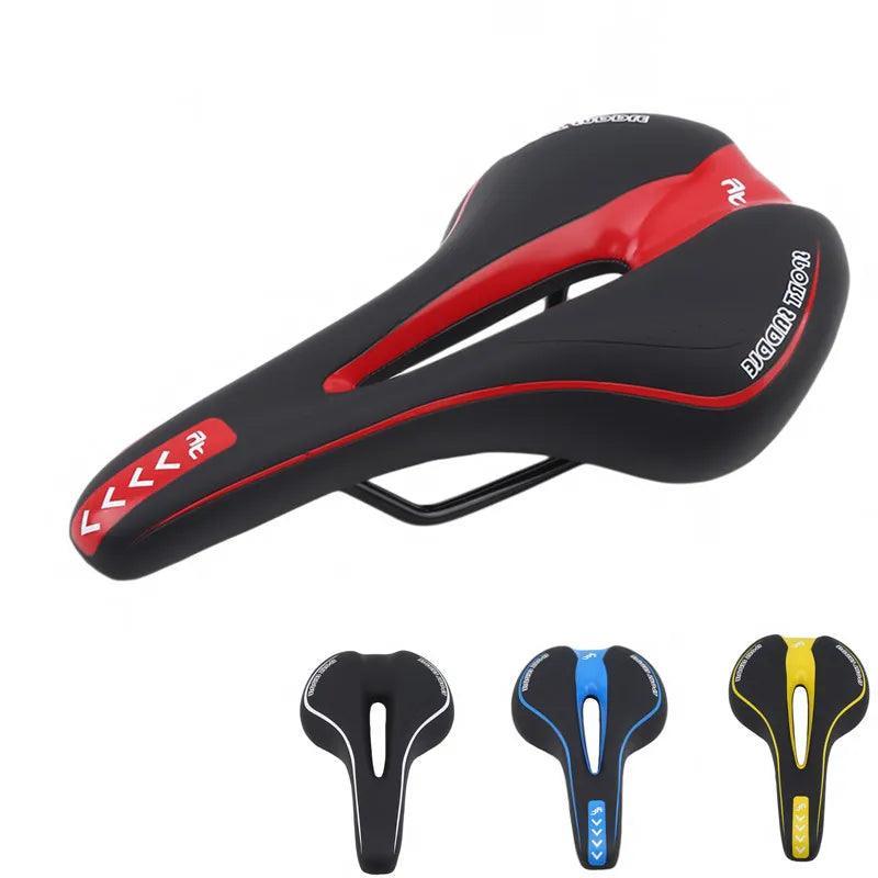 Gel Extra Soft Bicycle MTB Saddle Cushion Bicycle Hollow Saddle Cycling Road Mountain Bike Seat Bicycle Accessories - VirtuousWares.Store