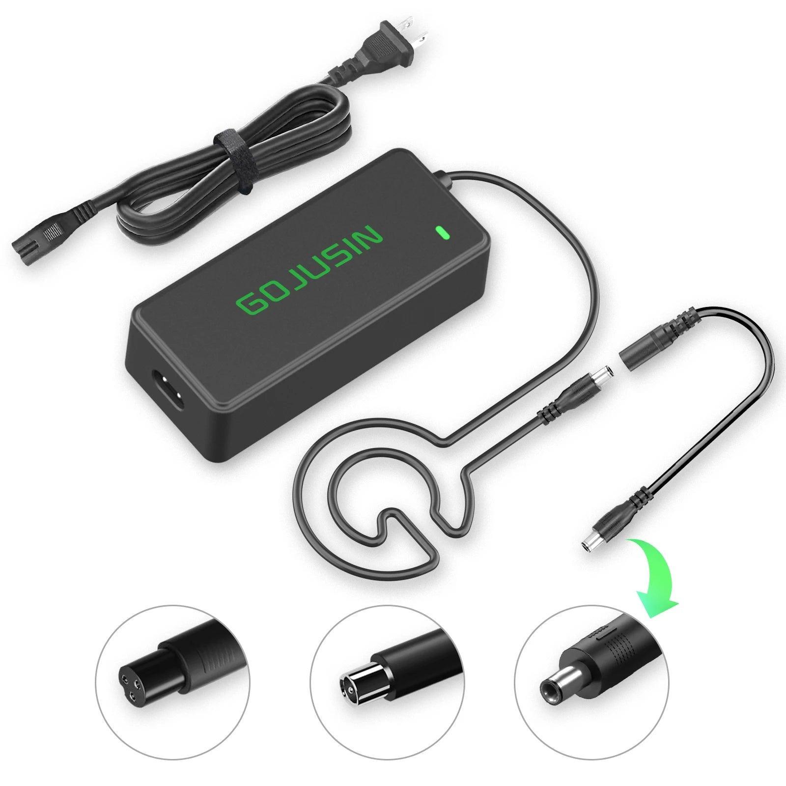 GOJUSIN 42V 2A Electric Scooter Power Charger Compatible With - VirtuousWares.Store