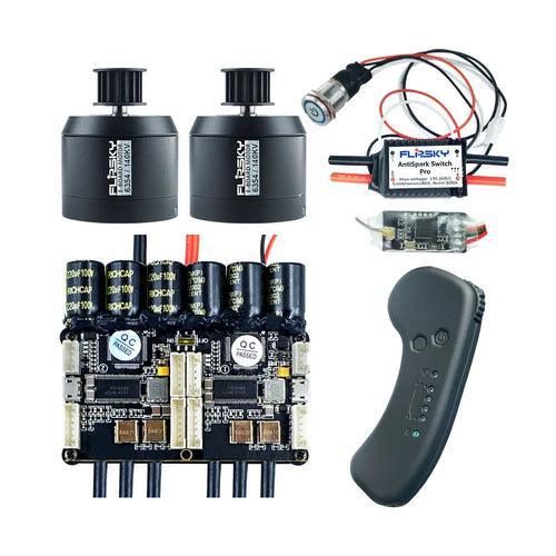 Group D2 Electric Skateboard Kit (Includes dual FSESC4.2 and BLDC 6354 - VirtuousWares.Store
