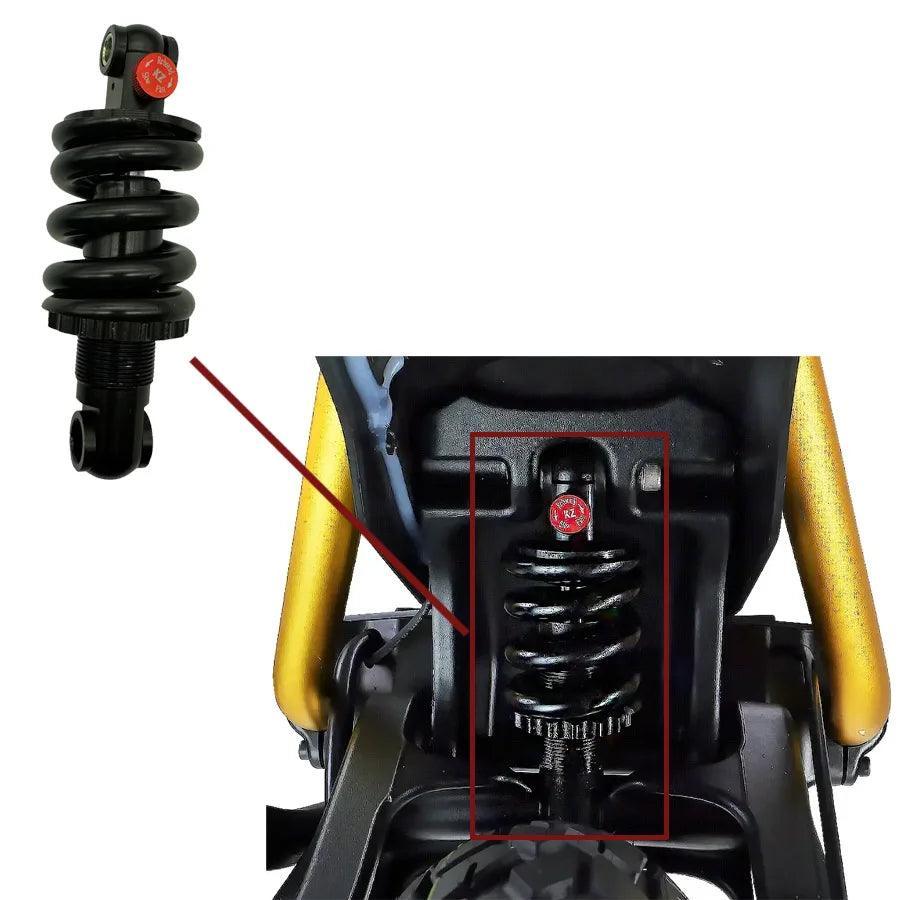 GTR 135mm Adjustable Rear Shock Absorbing Spring Suspension Block Oil - VirtuousWares.Store