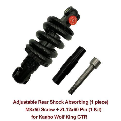GTR 135mm Adjustable Rear Shock Absorbing Spring Suspension Block Oil - VirtuousWares.Store