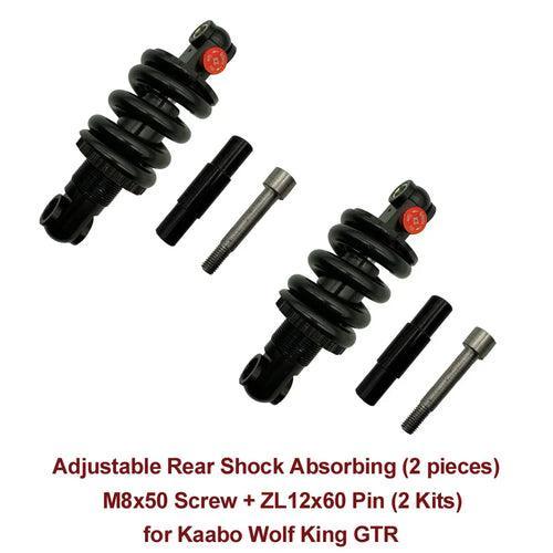 GTR 135mm Adjustable Rear Shock Absorbing Spring Suspension Block Oil - VirtuousWares.Store