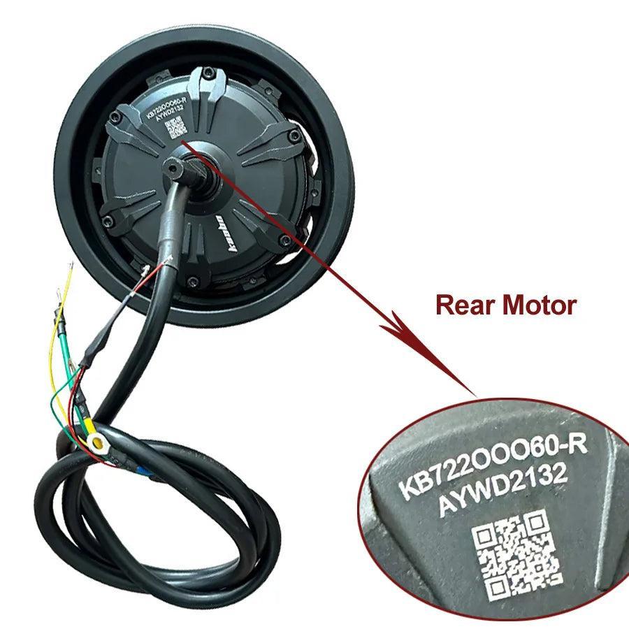 GTR 72V2000W 12inch Motor Power Engine Hall Front Rear 2000W for 72V - VirtuousWares.Store