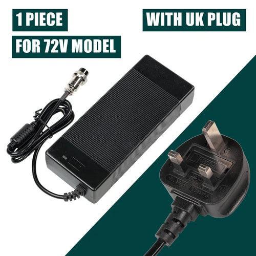 GX16 3-Pin 84V 1.5A AC/DC Li-ion Battery Charger for 72V Model of ZERO - VirtuousWares.Store