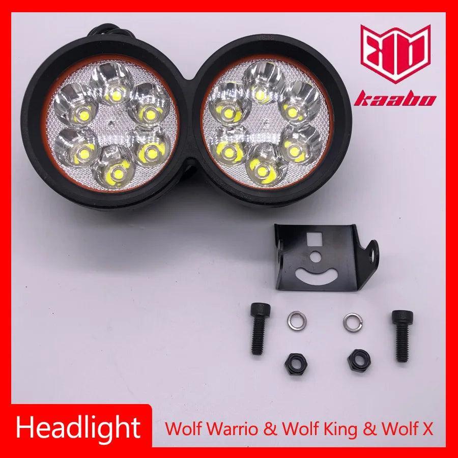 Headlight Adapter Base Front Light Bracket For Kaabo Wolf Warrior Wolf - VirtuousWares.Store