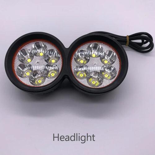 Headlight Adapter Base Front Light Bracket For Kaabo Wolf Warrior Wolf - VirtuousWares.Store