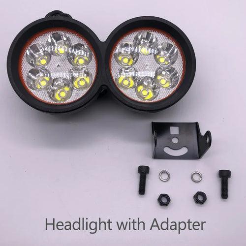 Headlight Adapter Base Front Light Bracket For Kaabo Wolf Warrior Wolf - VirtuousWares.Store