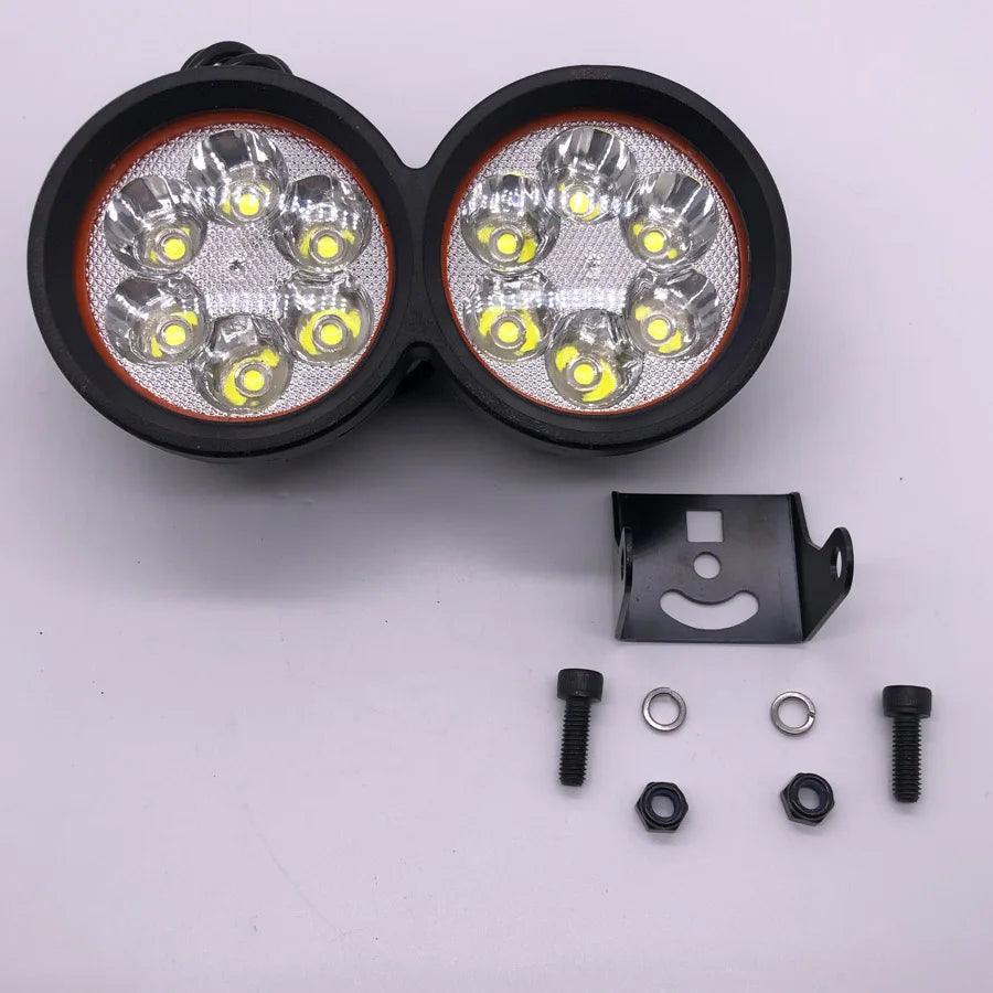 Headlight Adapter Base Front Light Bracket For Kaabo Wolf Warrior Wolf - VirtuousWares.Store