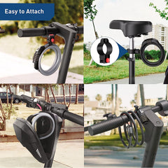 Hiboy Cable Chain Lock for All Scooter or Bike - VirtuousWares.Store