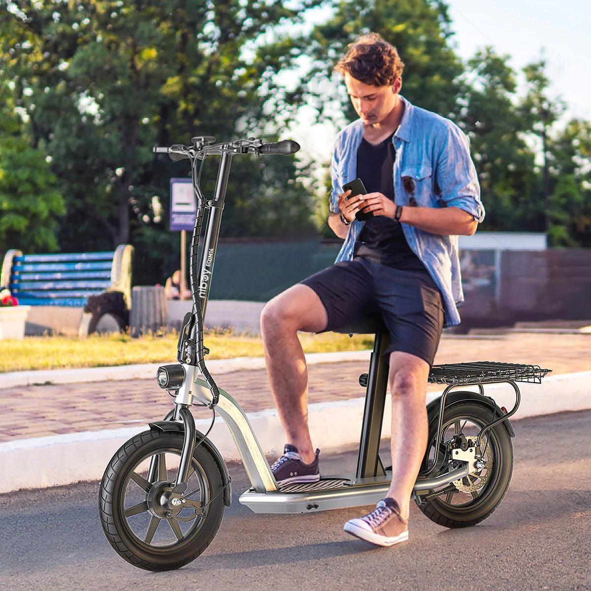 Hiboy ECOM 14 Eco Friendly Fat Tire Electric Scooter - VirtuousWares.Store