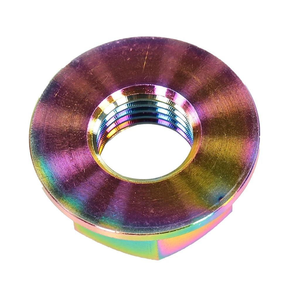High-End M12 Titanium Alloy Flange Nut for ZERO 8 9 8X VSETT 8+ 9+ VDM - VirtuousWares.Store