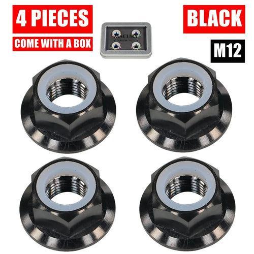 High-End M12 Titanium Alloy Flange Nut for ZERO 8 9 8X VSETT 8+ 9+ VDM - VirtuousWares.Store