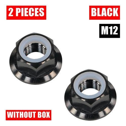 High-End M12 Titanium Alloy Flange Nut for ZERO 8 9 8X VSETT 8+ 9+ VDM - VirtuousWares.Store