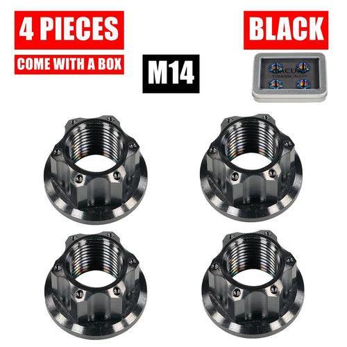 High-End M14 Titanium Alloy Flange Fancy Nut for ZERO 10X 11X VSETT - VirtuousWares.Store