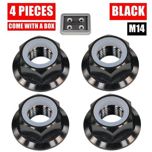 High-End M14 Titanium Alloy Flange Nut for ZERO 10X 11X VSETT 10+ 11+ - VirtuousWares.Store