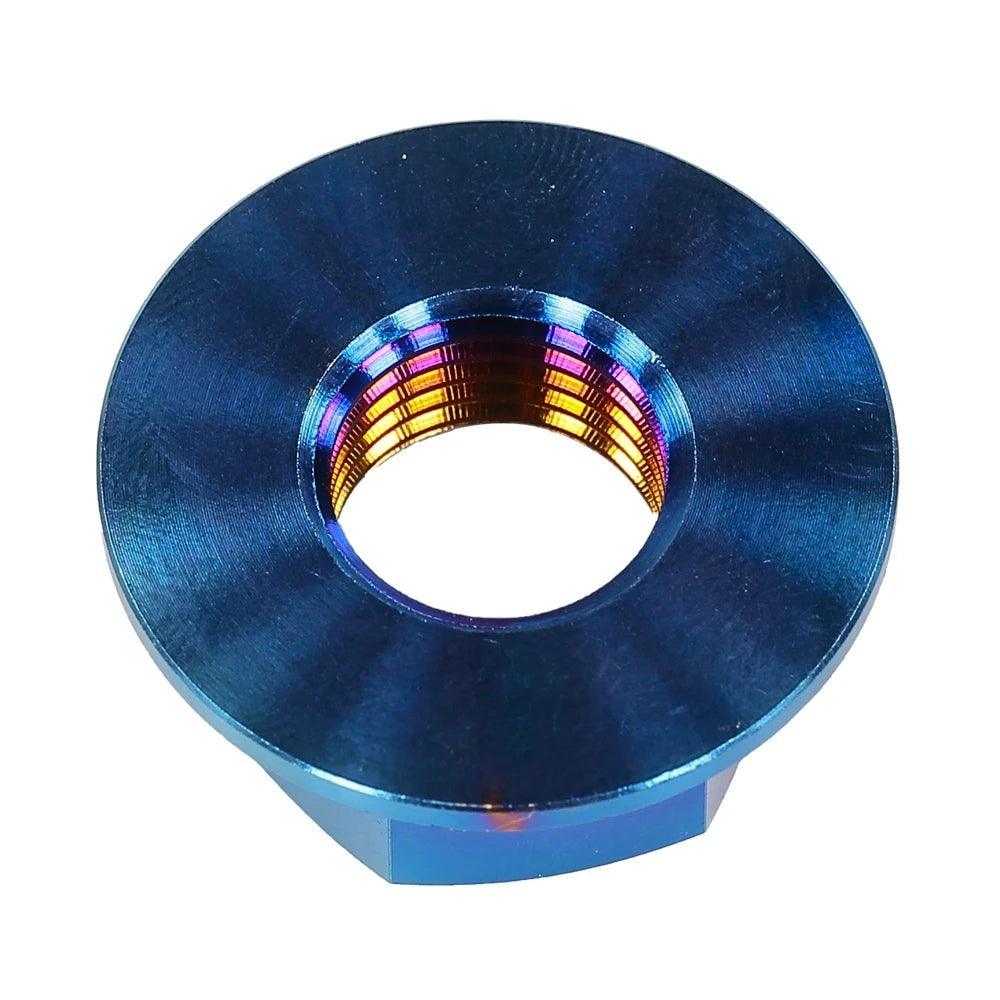 High-End M14 Titanium Alloy Flange Nut for ZERO 10X 11X VSETT 10+ 11+ - VirtuousWares.Store