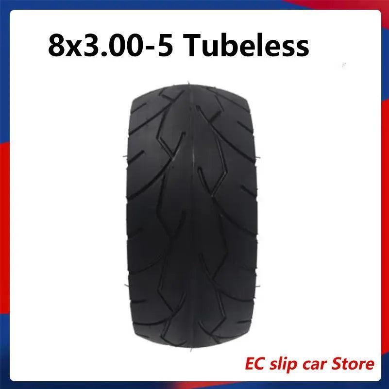 High Quality 8x3.00-5 Vacuum Tire for Electric Scooter Kaabo Mantis 8 - VirtuousWares.Store