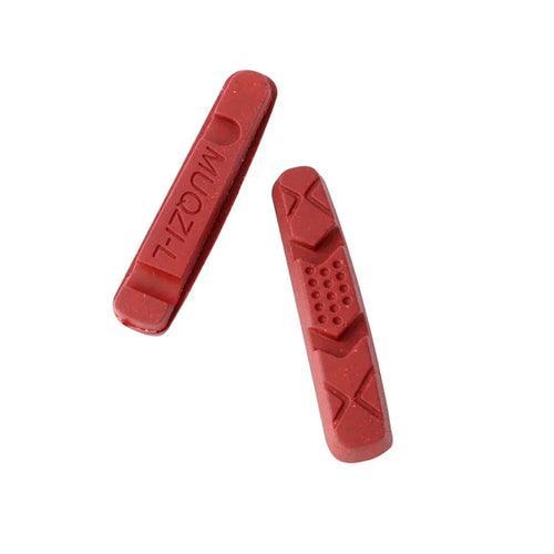 High Quality Practical V-Brake Blocks Rubber + Special Abrasive For - VirtuousWares.Store