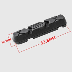 High Quality Practical V-Brake Blocks Rubber + Special Abrasive For - VirtuousWares.Store