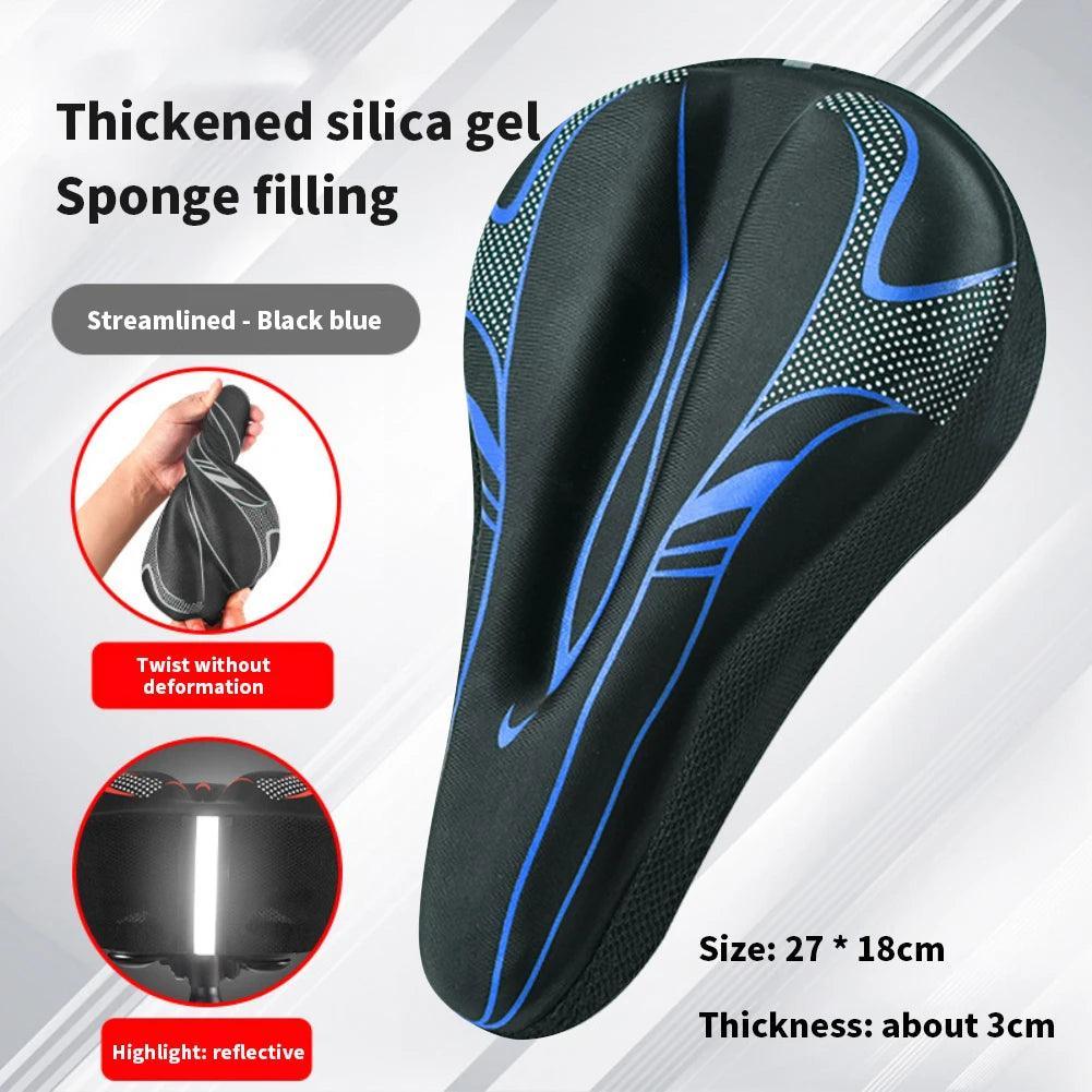 Hollow Bicycle Saddle Mountain Road Bike Cycling Seat Soft Cushion Pad Shock Absorbing Comfortable Bike Seat Bike Accessories - VirtuousWares.Store