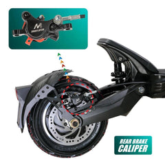 Hydraulic Disc Brake for ZERO 10X Kugoo G1 Varla Eagle One Apollo Pro - VirtuousWares.Store