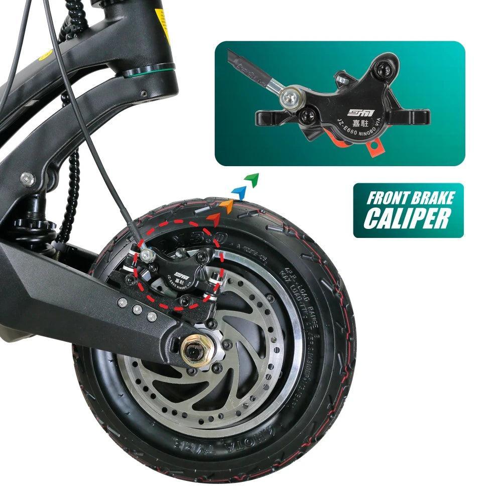 Hydraulic Disc Brake for ZERO 10X Kugoo G1 Varla Eagle One Apollo Pro - VirtuousWares.Store