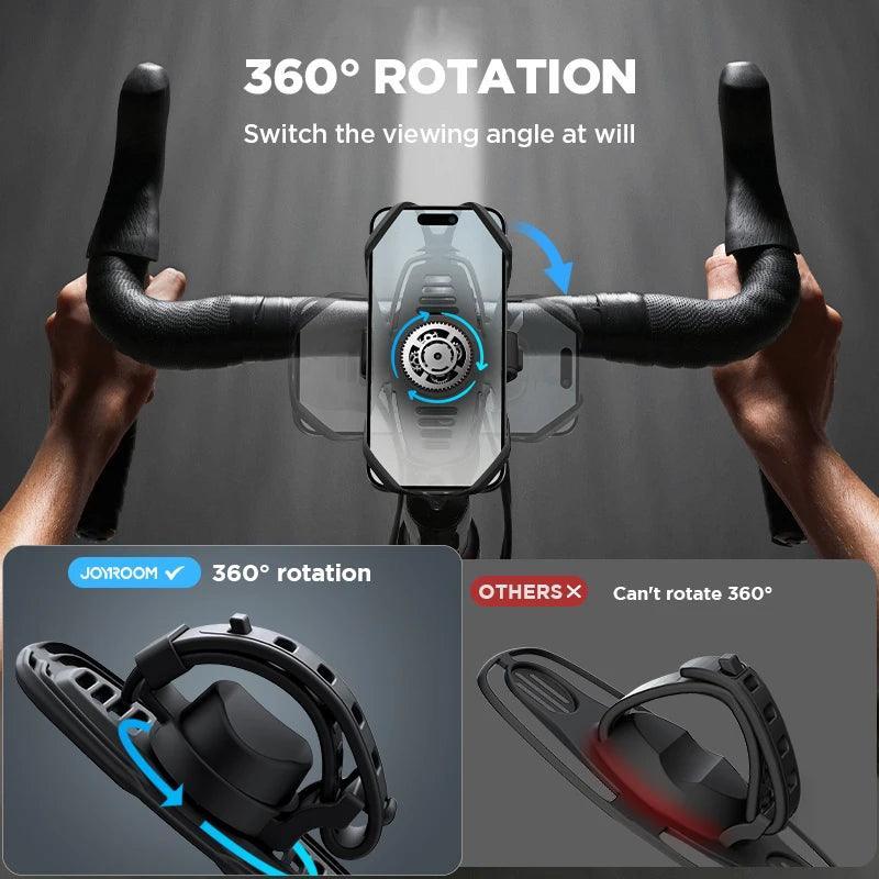 Joyroom Bike Phone Mount Holder Universal Cell Phone Mount for 4-7" - VirtuousWares.Store