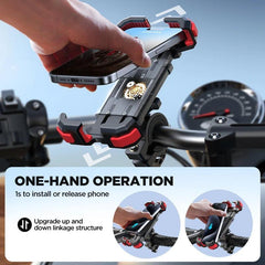 Joyroom Bike Phone Mount Motorcycle Phone Holder Upgrade Adjustable - VirtuousWares.Store