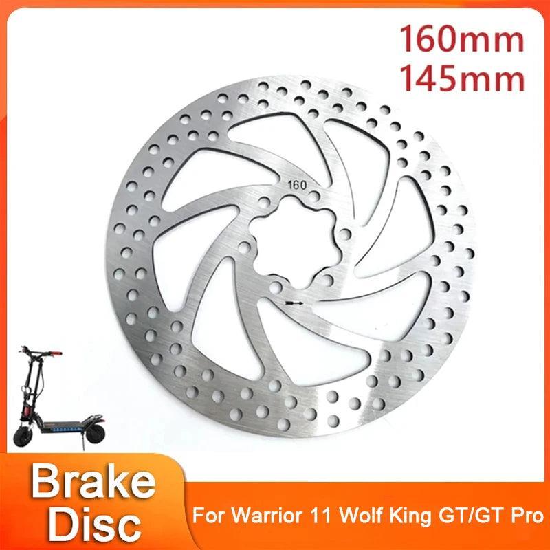 Kaabo 145mm 160mm Brake Disc for Kaabo Warrior 11 Wolf King GT/GT Pro - VirtuousWares.Store