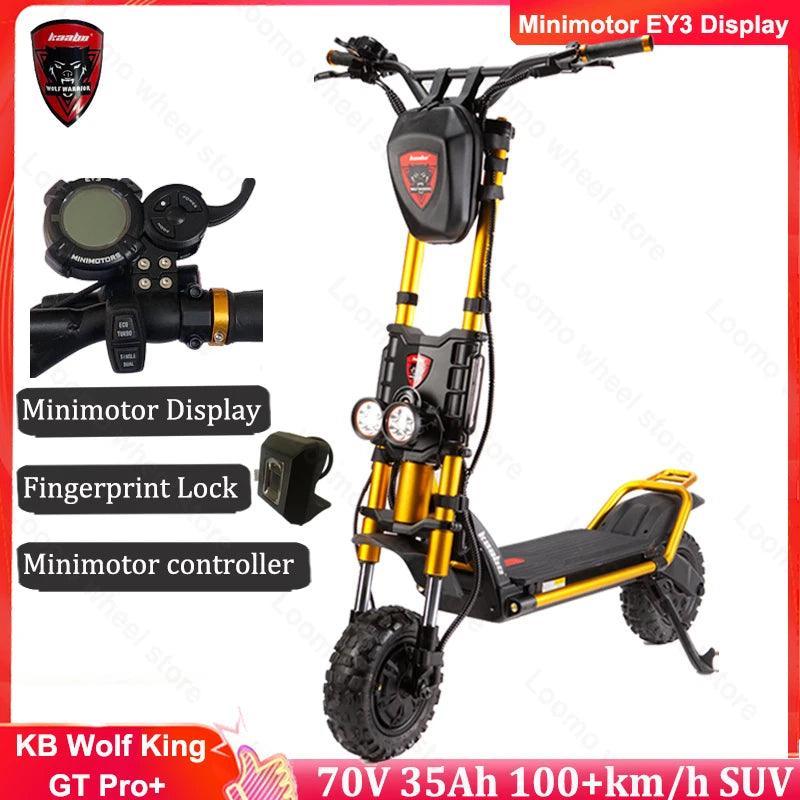 Kaabo Wolf King GT Pro+ 72V 35Ah Battery 2000W*2 Dual Motor Install - VirtuousWares.Store