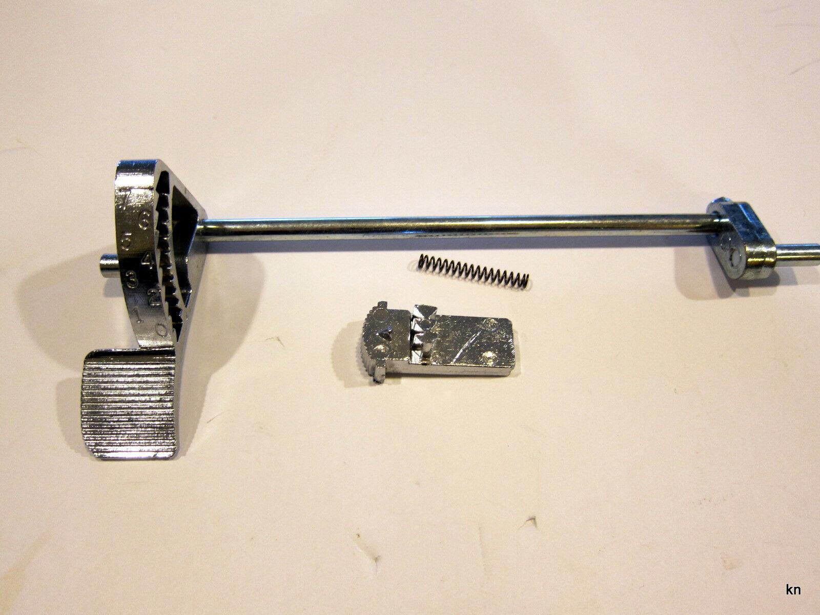 Kirby 505/515 front wheel shaft. (front axle) and ratchet with spring. - VirtuousWares.Store